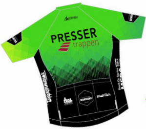 Wielerkleding WVLR (Achterkant)