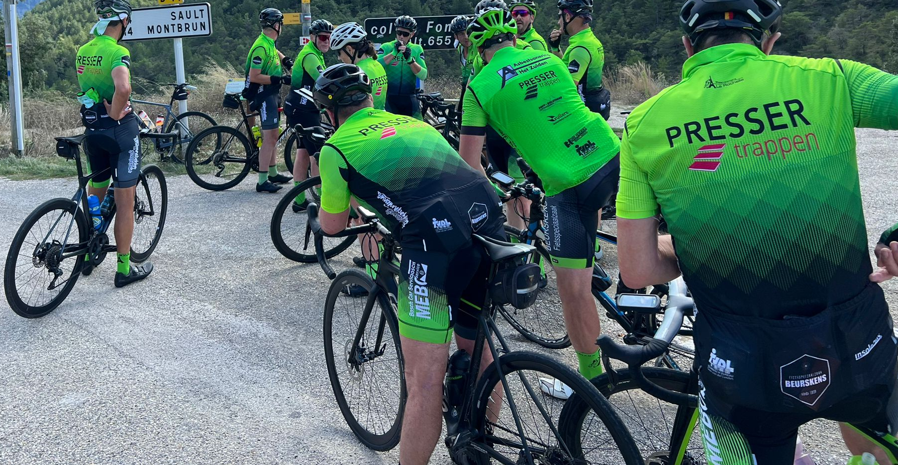 Wielerkleding van Wielervereniging La Rochelle